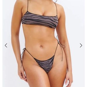 Tropic of C zebra bikini set